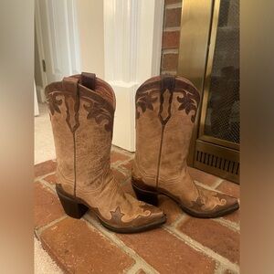 Dan Post Leather Cowgirl Boots